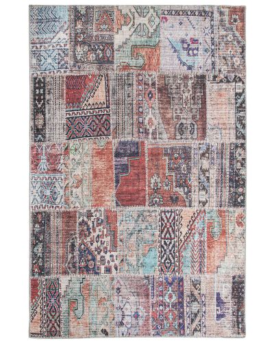 Cadiz Patchwork multi - maskinvævet tæppe