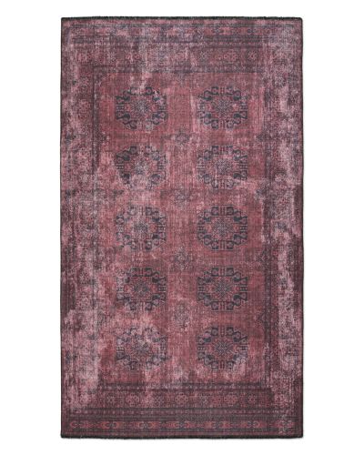Adana Boccara rød - maskinvævet tæppe